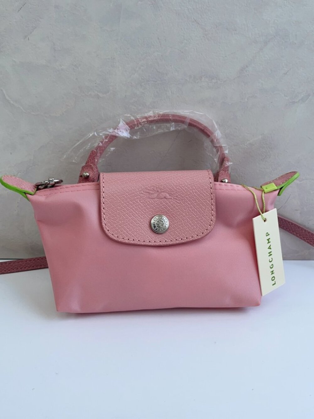 🍕Longchamp Pink Mini Crossbody Bag